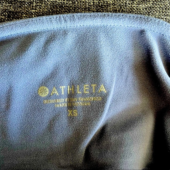 Athleta Salutation Stash Pocket 7/8 Tight, Dark Periwinkle, XSmall - Picture 4 of 4